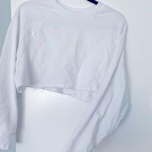 Alo Yoga crop sweatshirt